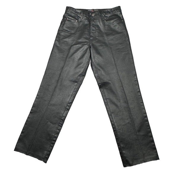 Vintage Guess Jeans 001 Made USA‎ 1990s Straight Fit 32 X 32 39001-32 wax coated